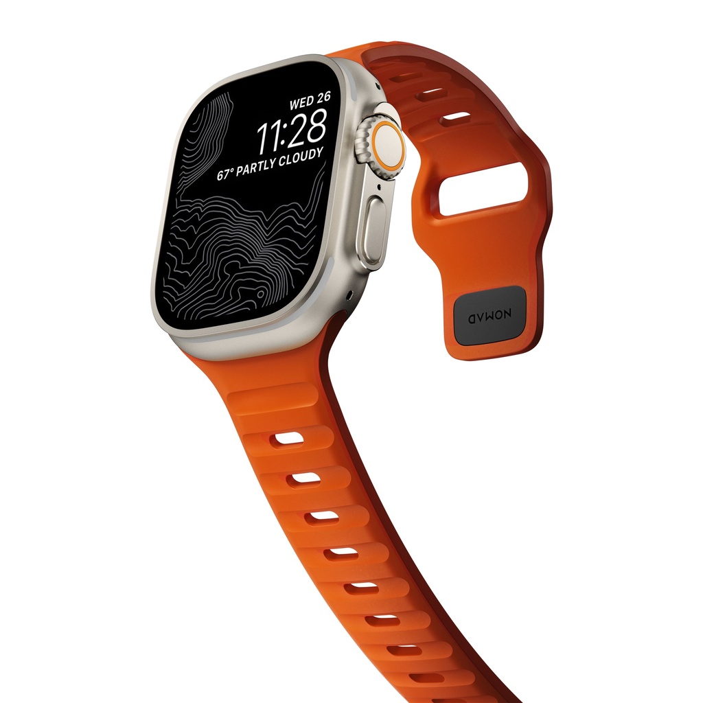 Apple watch 2024 orange sport band